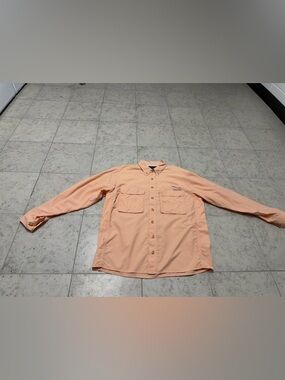 ExOfficio Light Peach Button-Front Shirt